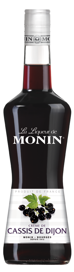La Liqueur de MONIN Cassis de Dijon