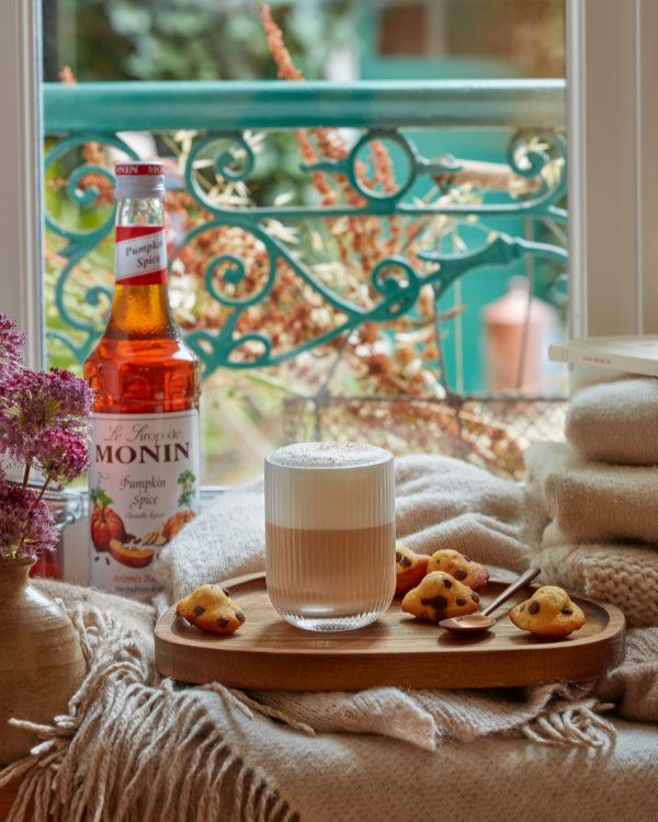 Add a twist to your hot beverage recipes with MONIN products this autumn.