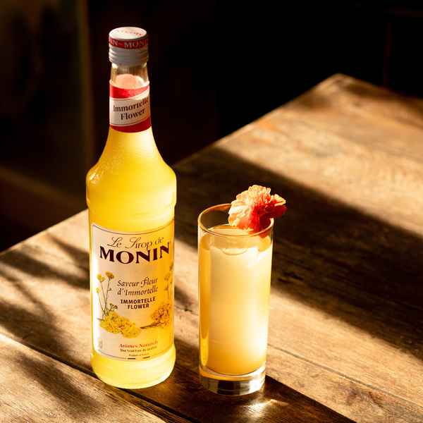 Flavour of the season - Le Sirop de MONIN Immortelle Flower