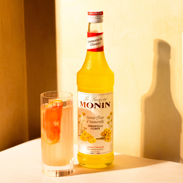 Flavour of the season - Le Sirop de MONIN Immortelle Flower