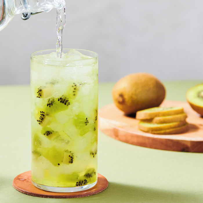 Kiwi and Green Apple Soda