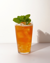Peach Tea with Ume Crystal Jelly