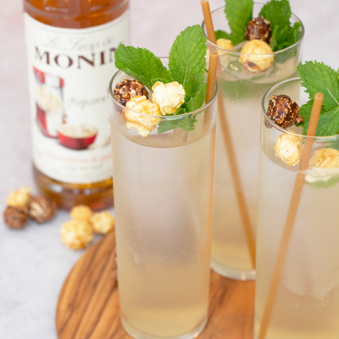 Apple Caramel Popcorn Cocktail - MONIN 1912 