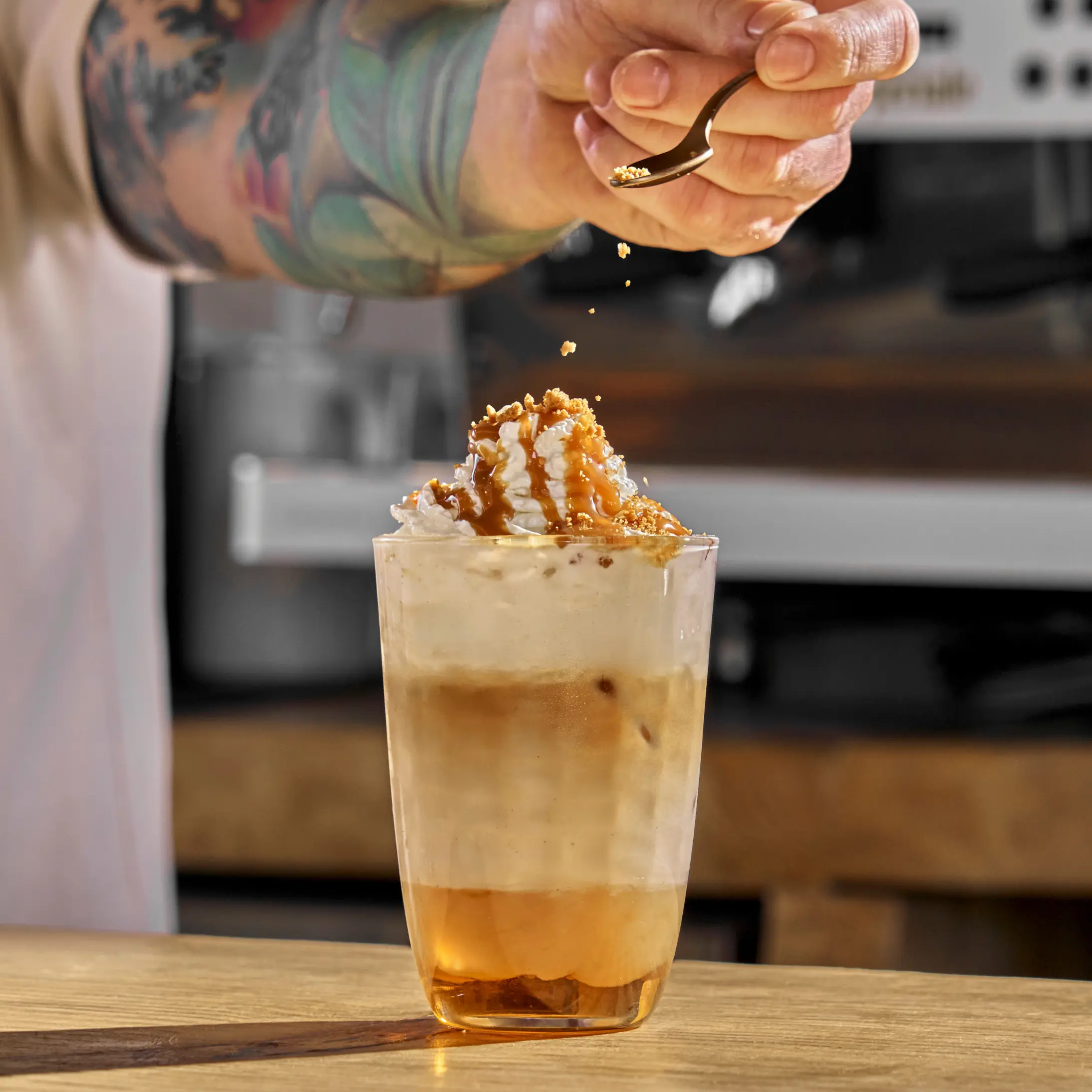 Banoffee Iced Latte - MONIN 1912
