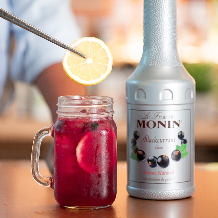 Blackcurrant Sparkling Lemonade - MONIN 1912 