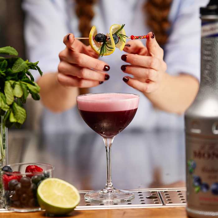 Blueberry Mocktail - MONIN 1912 