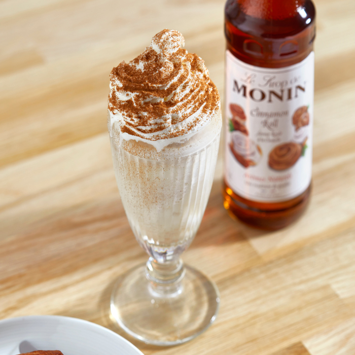 Caramel and Cinnamon Roll Frappé - MONIN 1912 