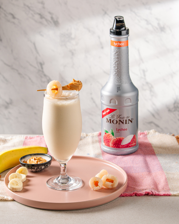 Creamy Lychee Smoothie - MONIN 1912 