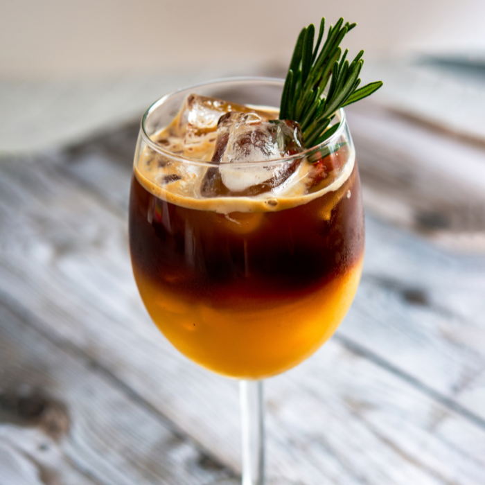 Spicy Passion Espresso Gin Tonic