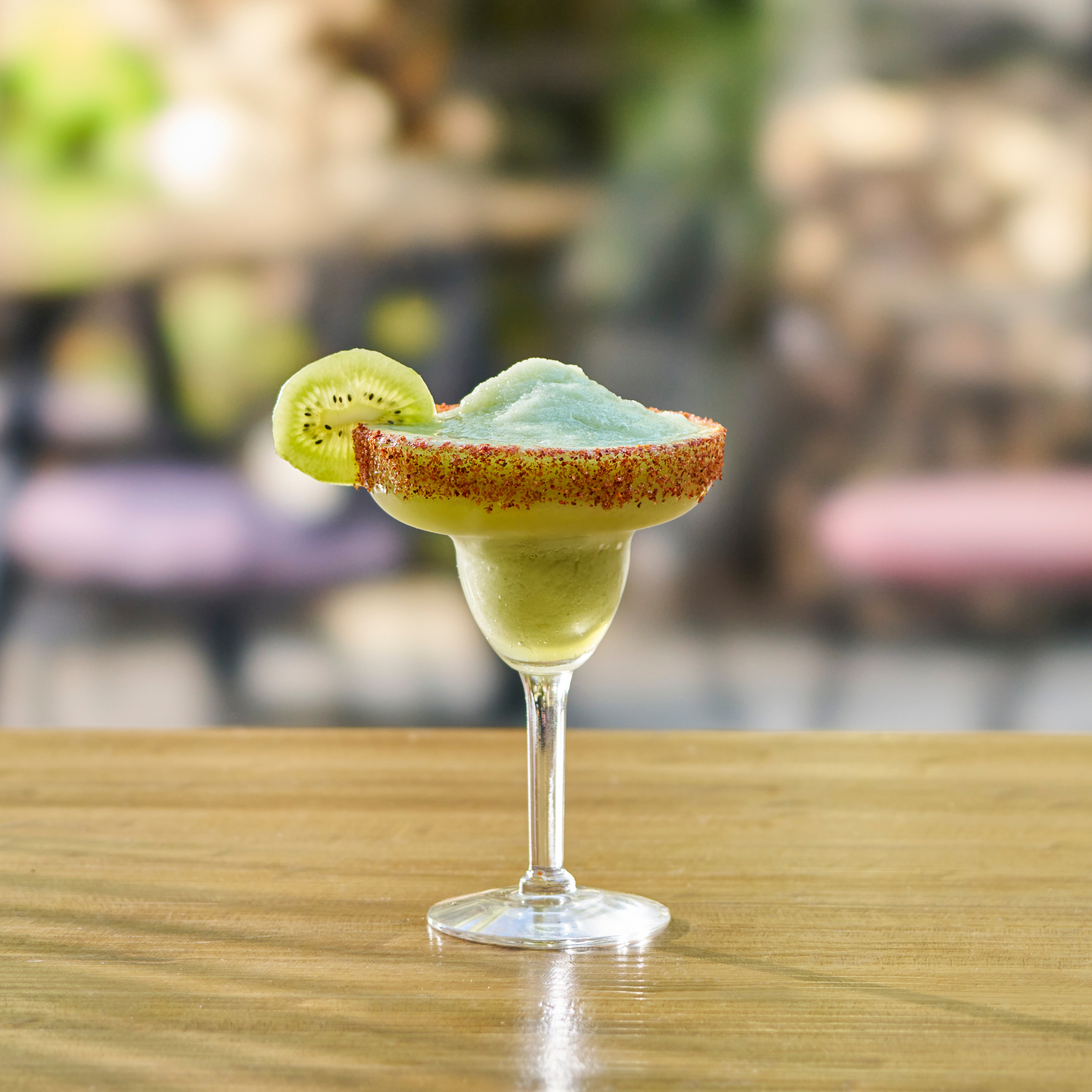 Frozen Cucumber-Kiwi Margarita