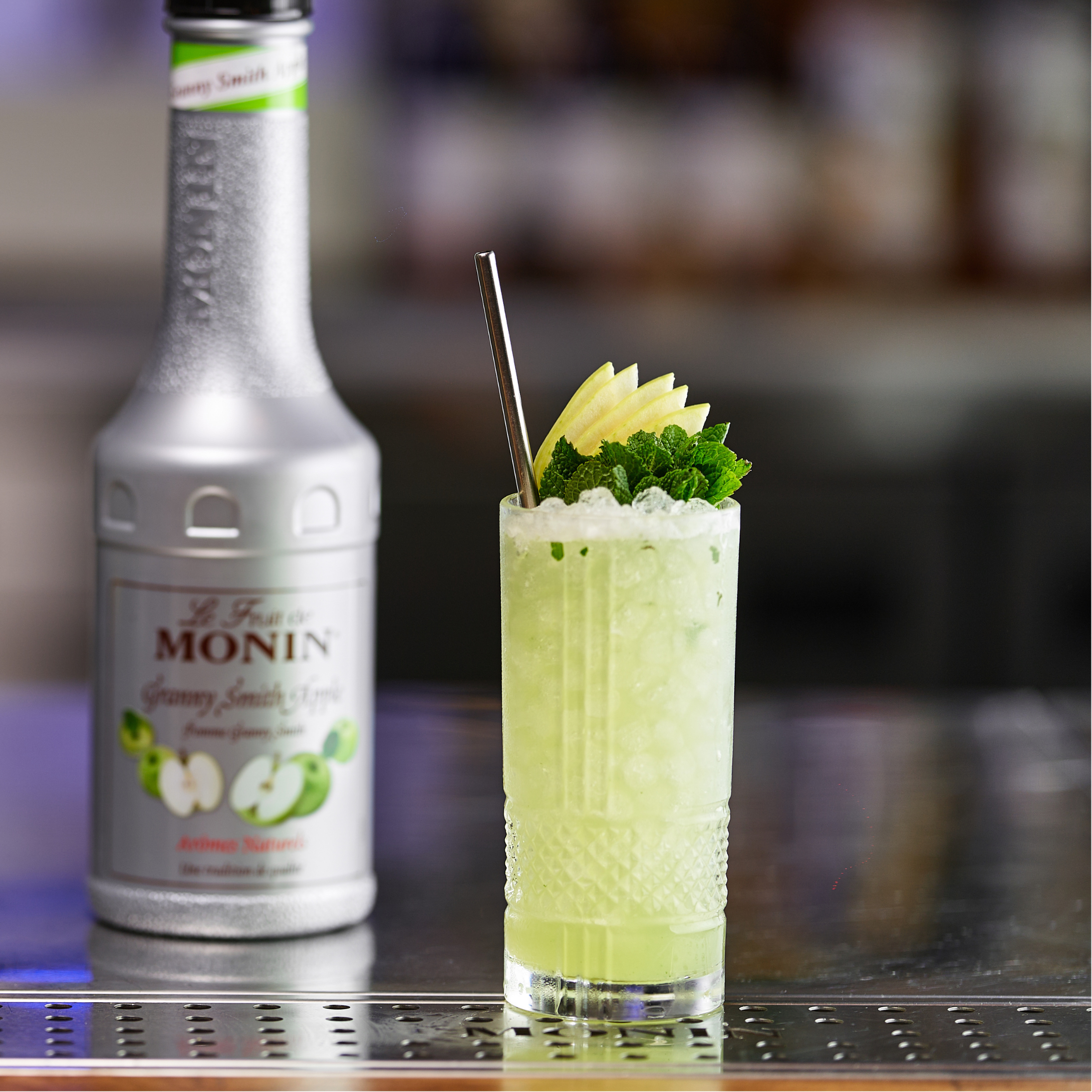Granny Smith Apple Virgin Mojito - MONIN 1912 