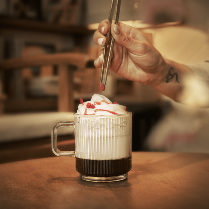 Hot Chocolate Brazilian Macaroon - MONIN 1912 