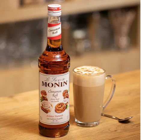 Latte Macchiato Cinnamon roll - MONIN 1912 