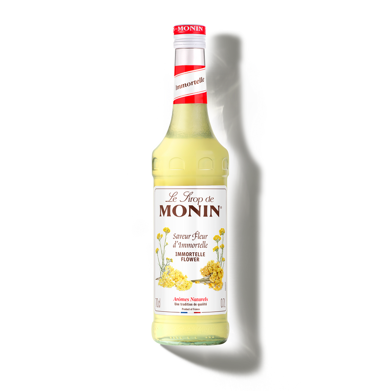 Le Sirop de MONIN Immortelle Flower