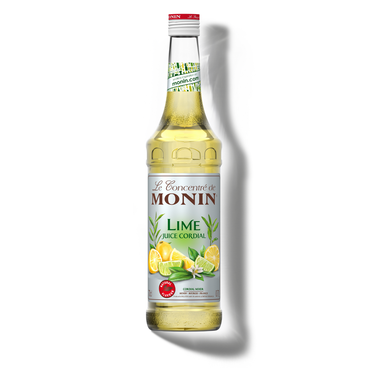 Le Concentré de MONIN Lime Juice Cordial