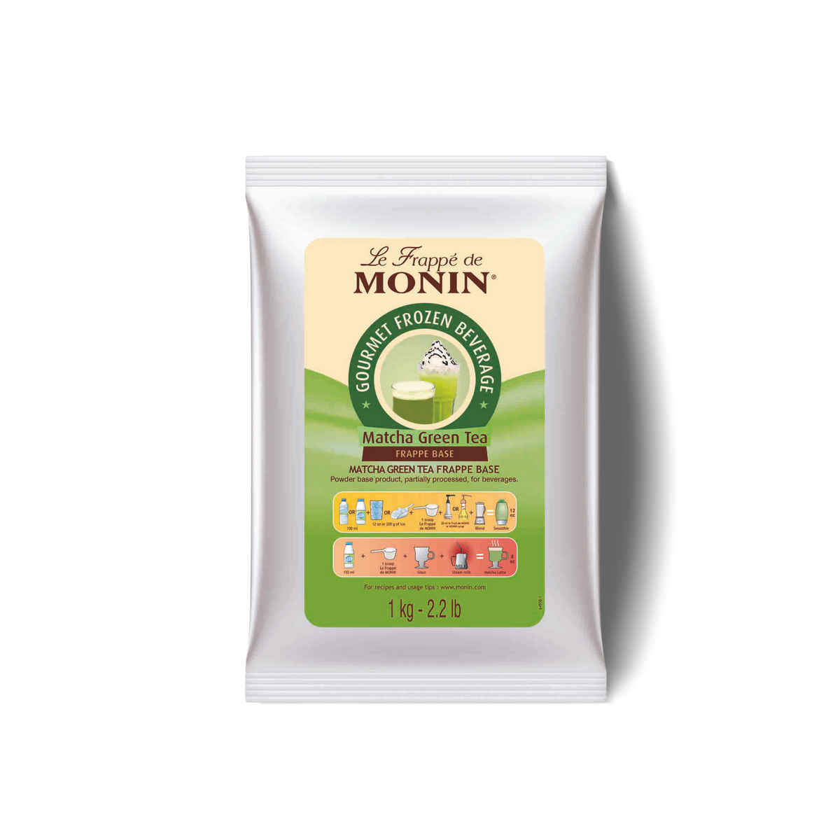 Le Frappé de MONIN Matcha Green Tea