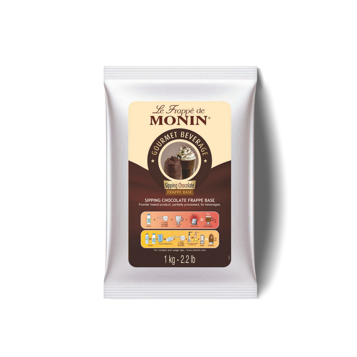 Le Frappé de MONIN Sipping Chocolate