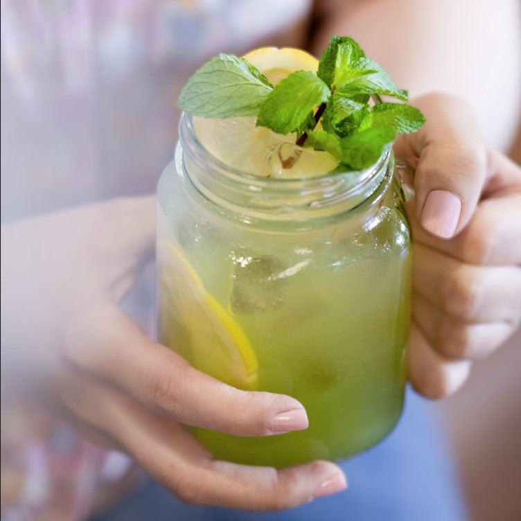Lemon Basil Iced Tea - MONIN 1912 