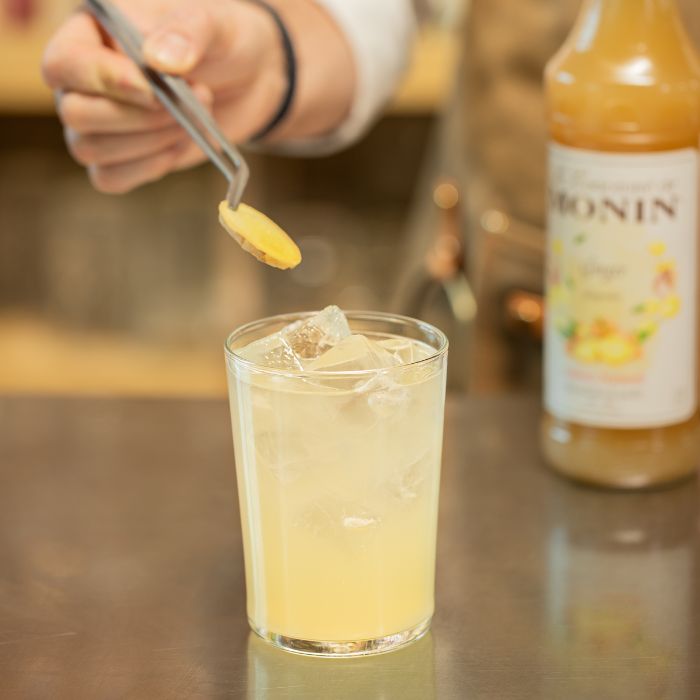 Low Sugar Ginger Lemonade - MONIN 1912 