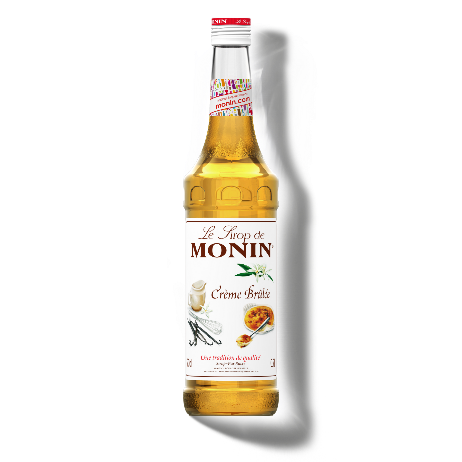 Le Sirop de MONIN Crème Brûlée