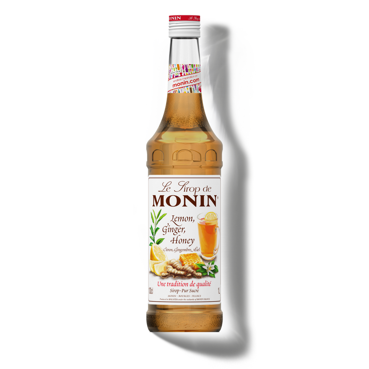 Le Sirop de MONIN Lemon, Ginger, Honey