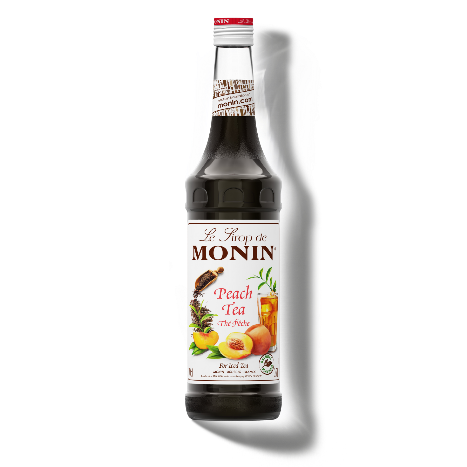 Le Sirop de MONIN Peach Tea