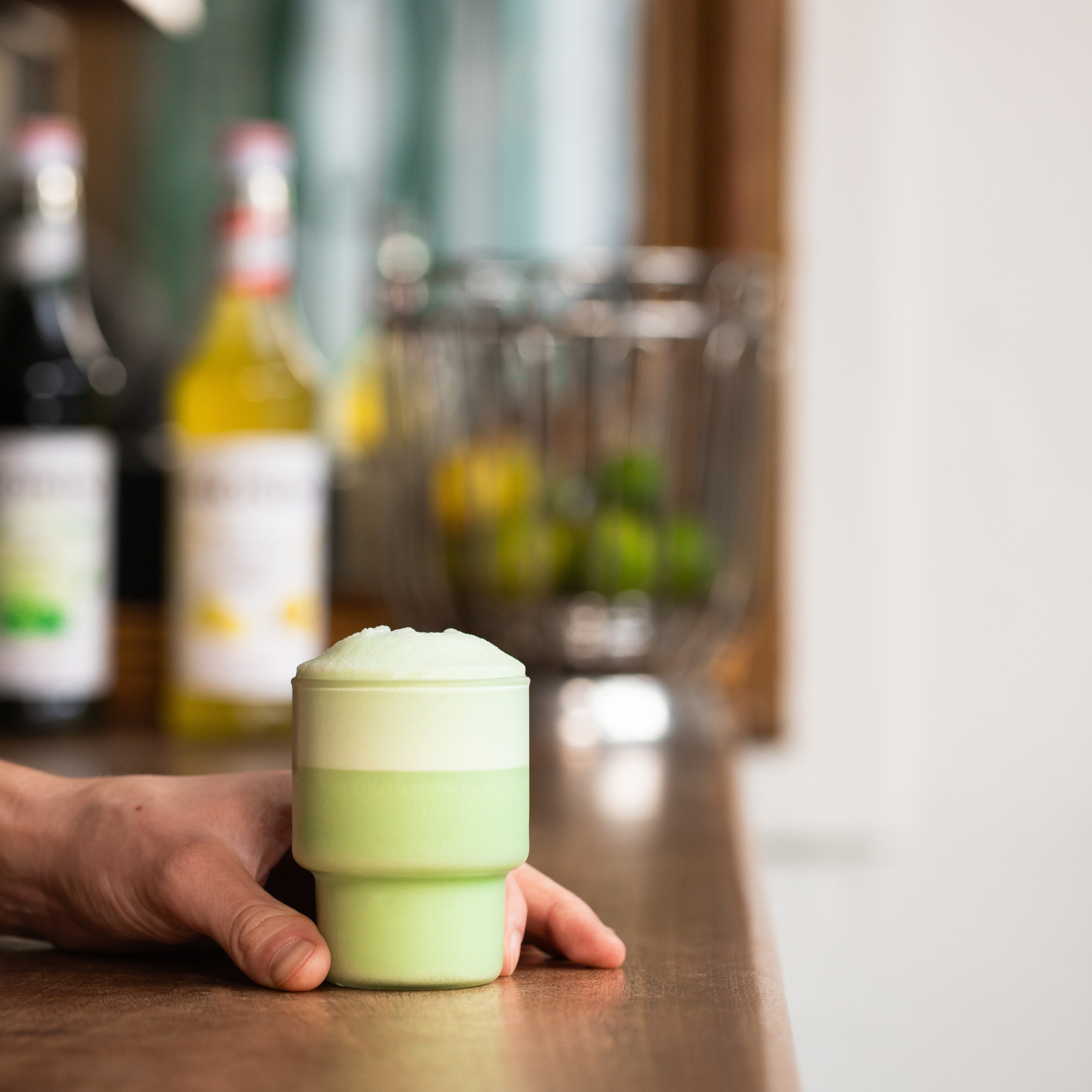 Matcha & While Chocolate Ramos - MONIN 1912 