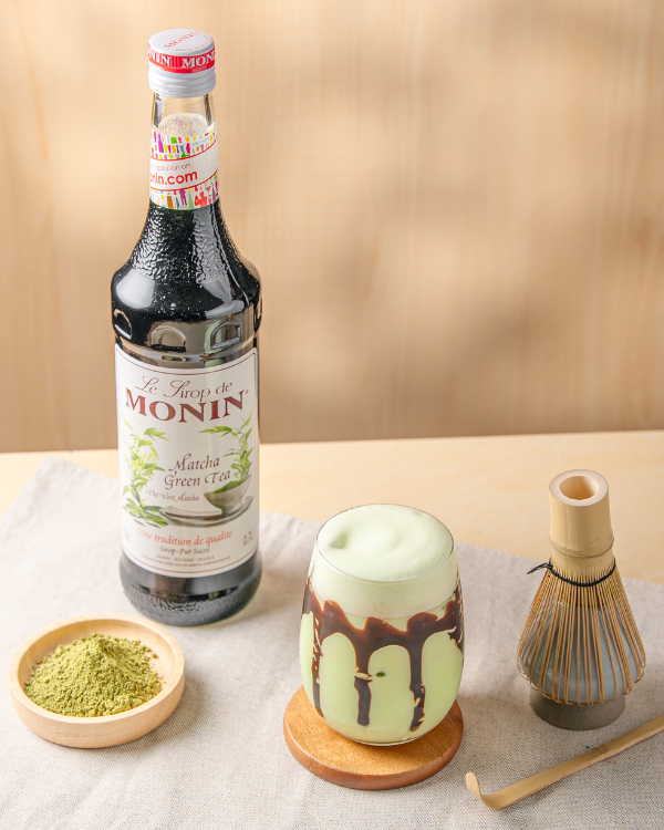 Matcha Dark Chocolate Latte