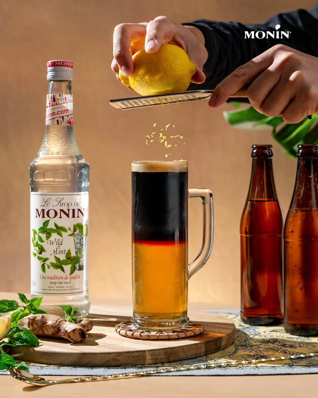 Minty Black & Tan - MONIN 1912