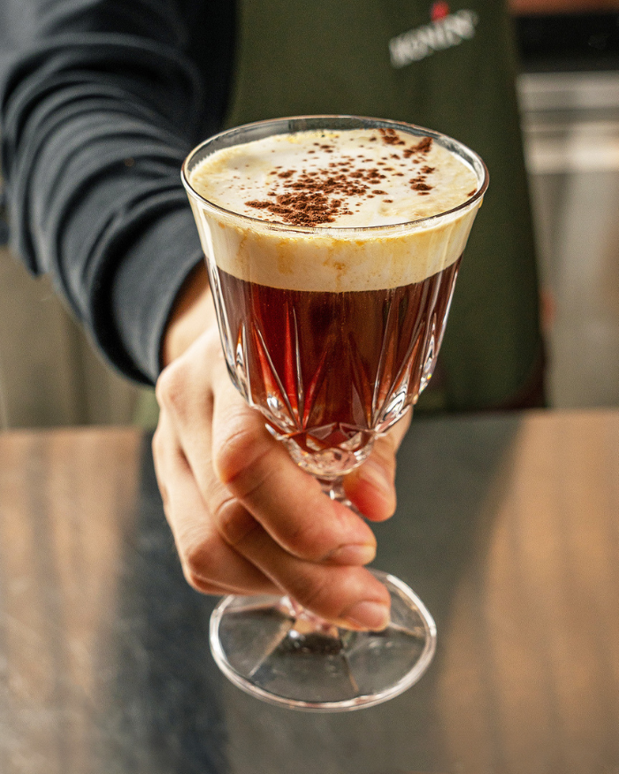 Virgin Irish Coffee