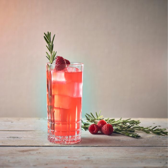 Raspberry Grenadine Mocktail - MONIN 1912 