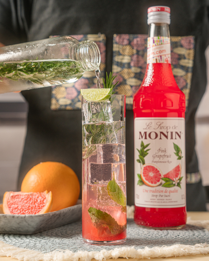 Rosemary Grapefruit Cooler - MONIN 1912 