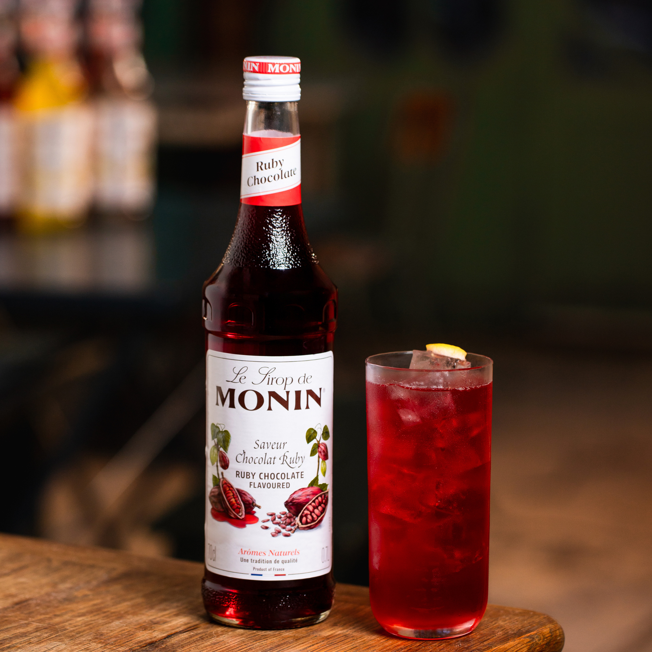 Ruby Chocolate Highball - MONIN 1912 