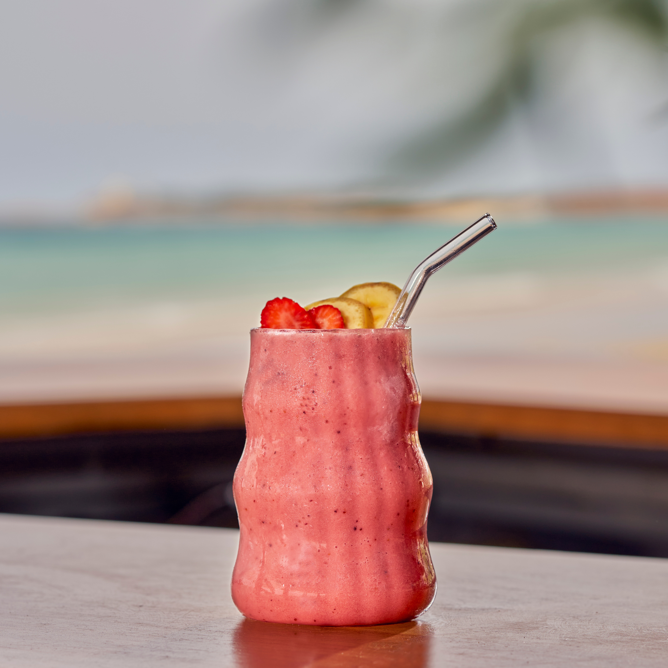 Strawberry Banana Milkshake - MONIN 1912 