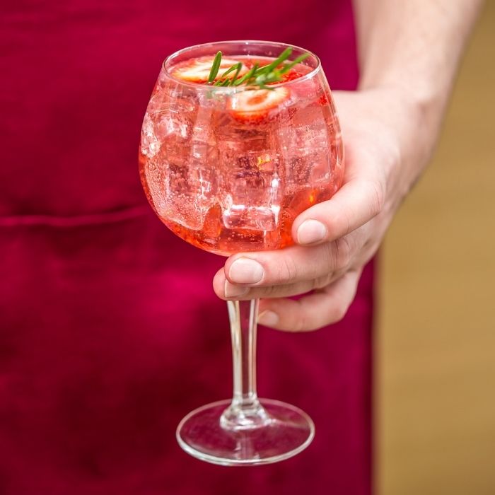 Strawberry Rosé Spritzer - MONIN 1912 