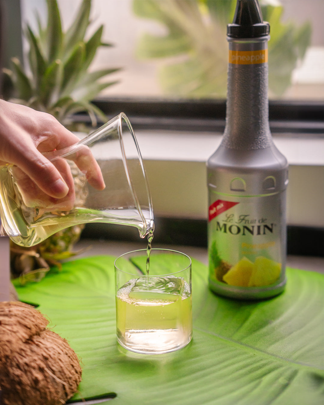 The Clarified Piña Colada - MONIN 1912 