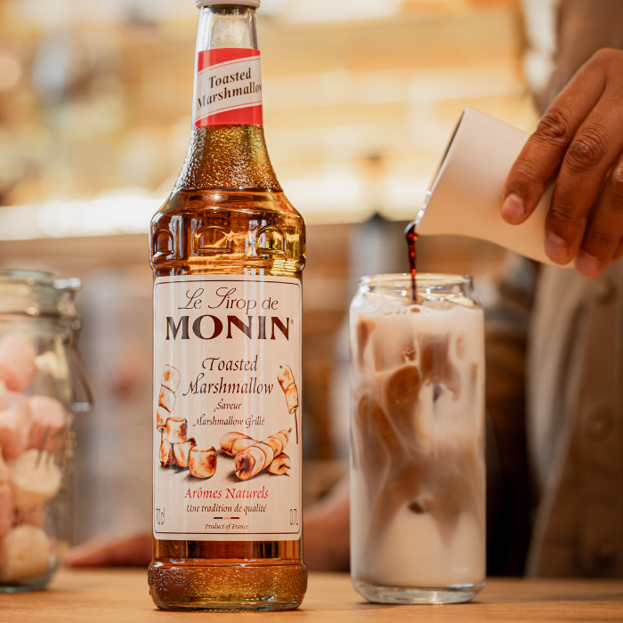 Toasted Marshmallow Cold Brew Latte - MONIN 1912 