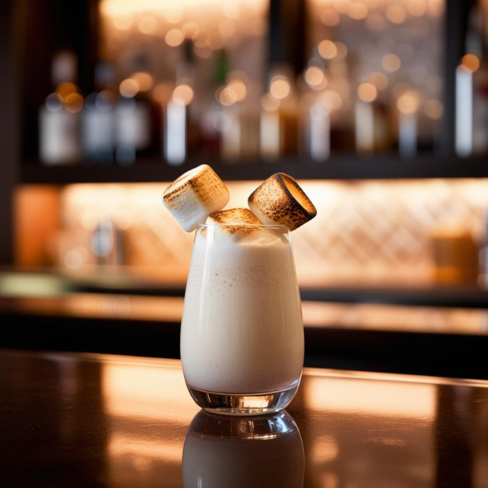 Toasted Marshmallow Eggnog - MONIN 1912 