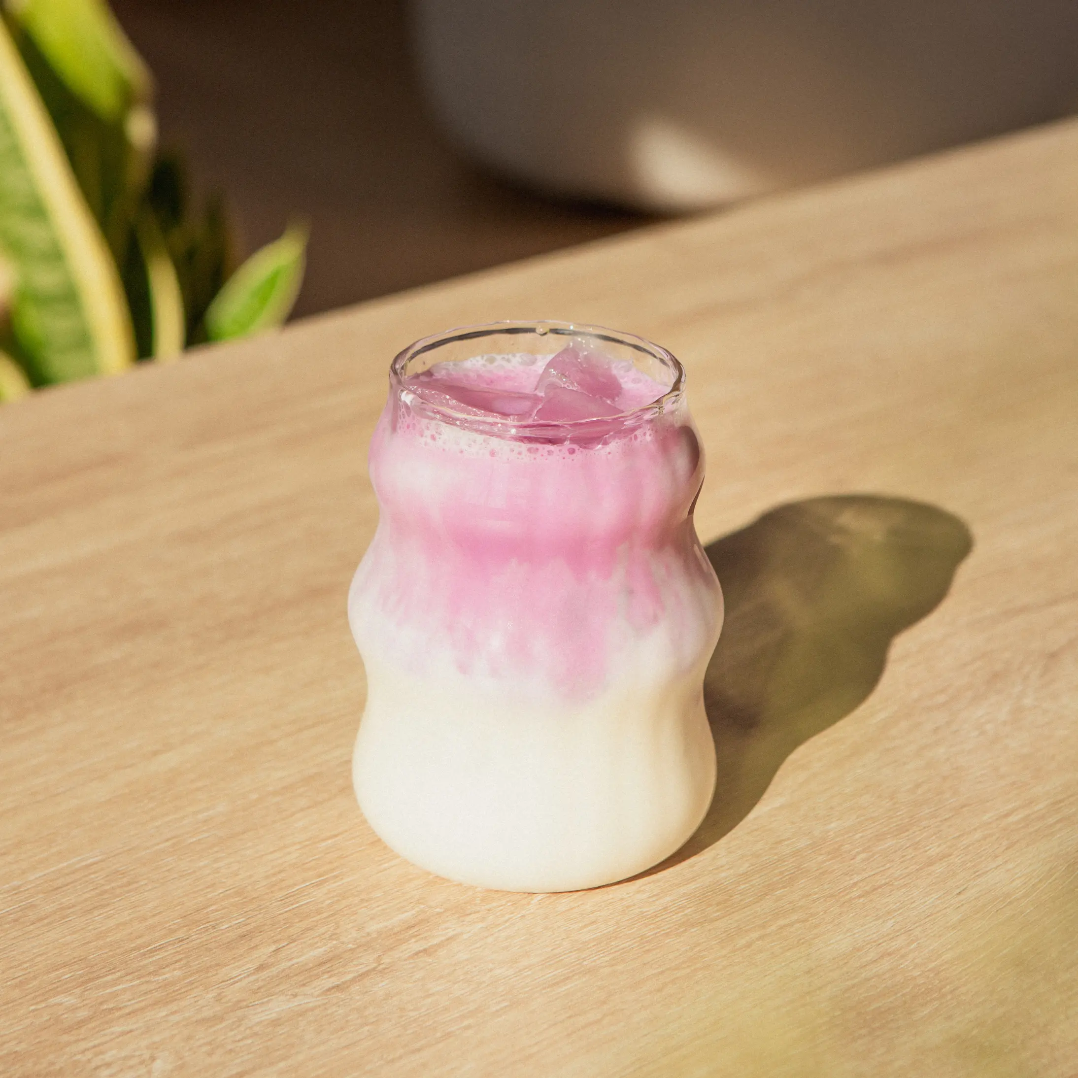 Ube Lychee Iced Latte - MONIN 1912