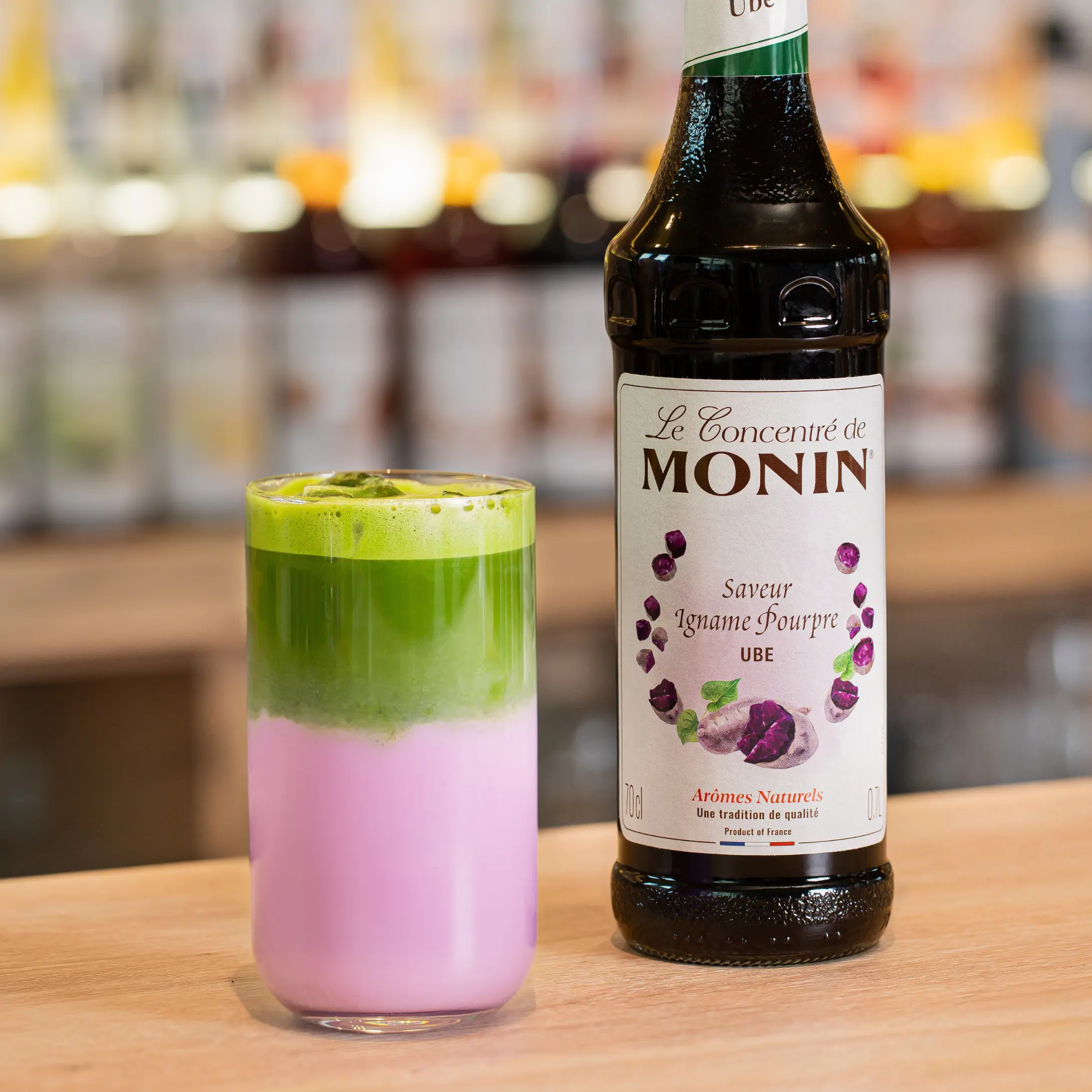 Ube Matcha Latte - MONIN 1912