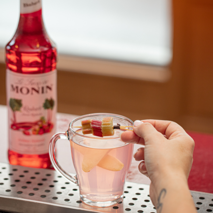 Virgin Rhubarb Ginger Toddy - MONIN 1912 