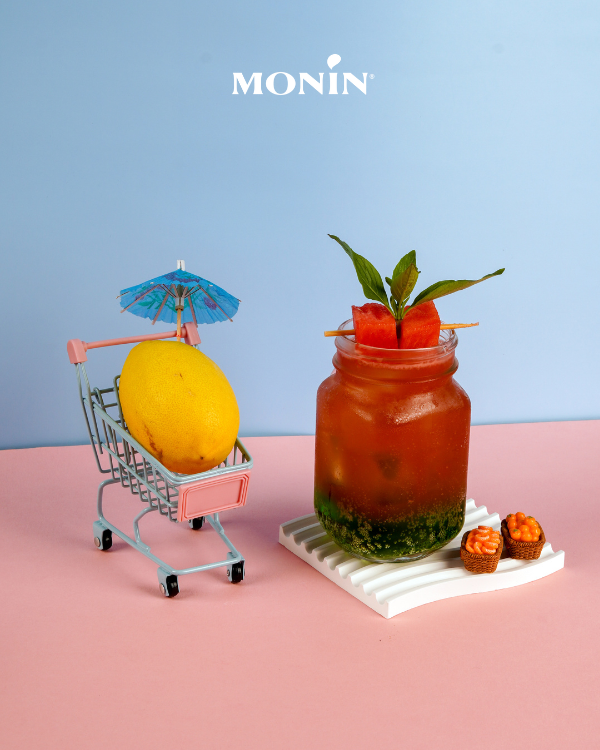 Watermelon Matcha Sparkling - MONIN 1912 