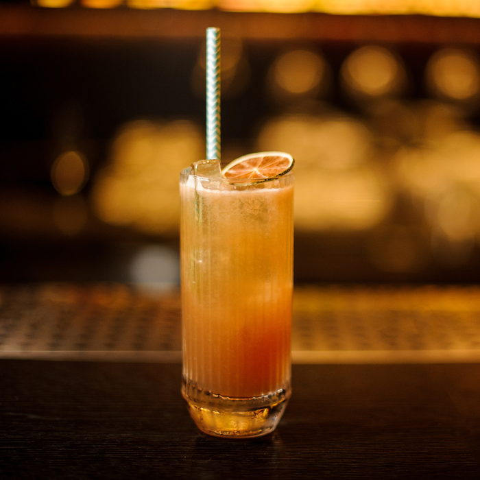 Apple Salted Caramel Highball