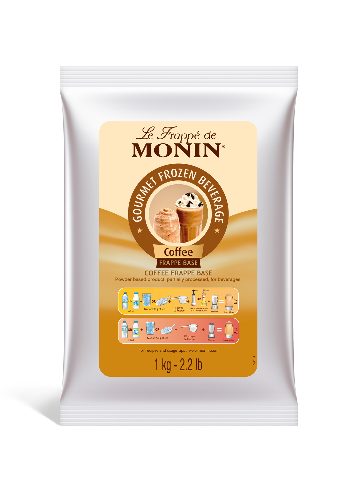 Le Frappé de MONIN Coffee
