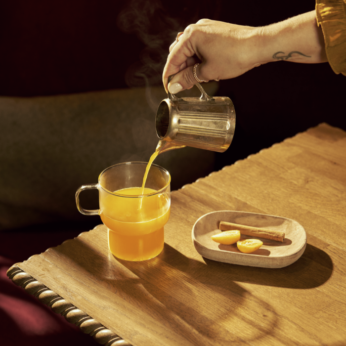Turmeric, Kumquat, Vanilla & Chestnut Infusion