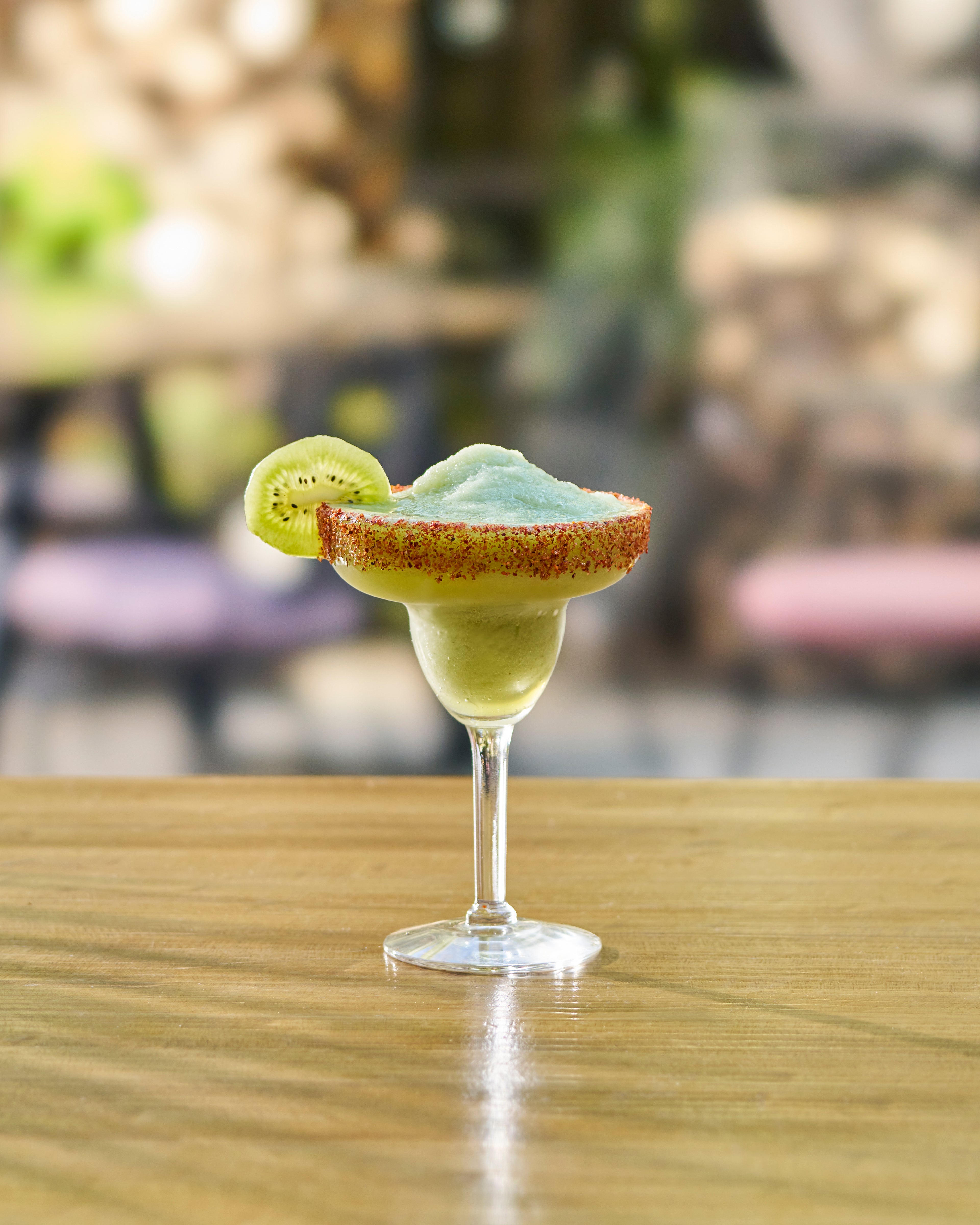 Frozen Cucumber-Kiwi Margarita