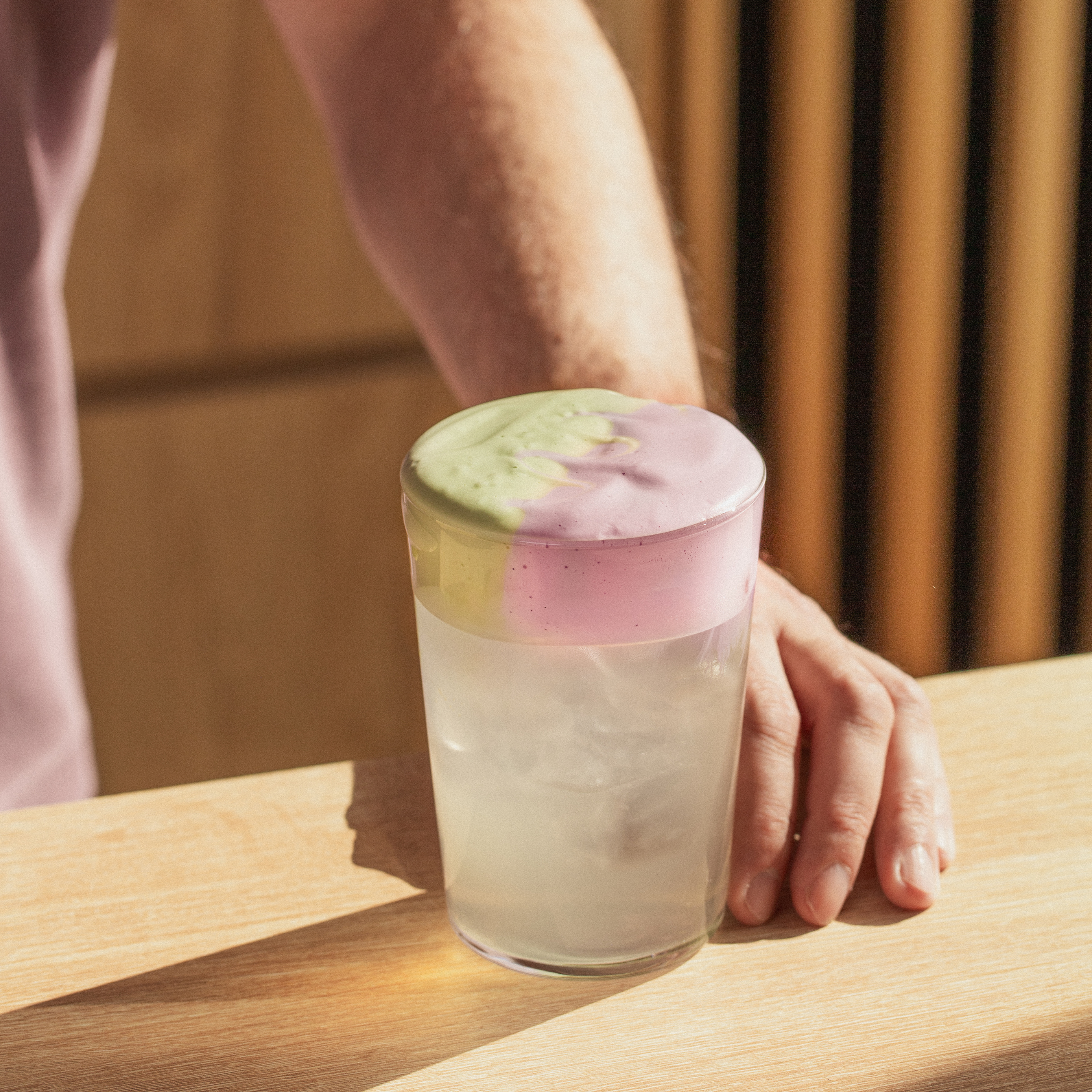 Ube Lemongrass Matcha Double Cloud