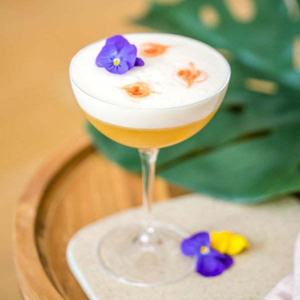 Green Tea Mango Pisco Sour