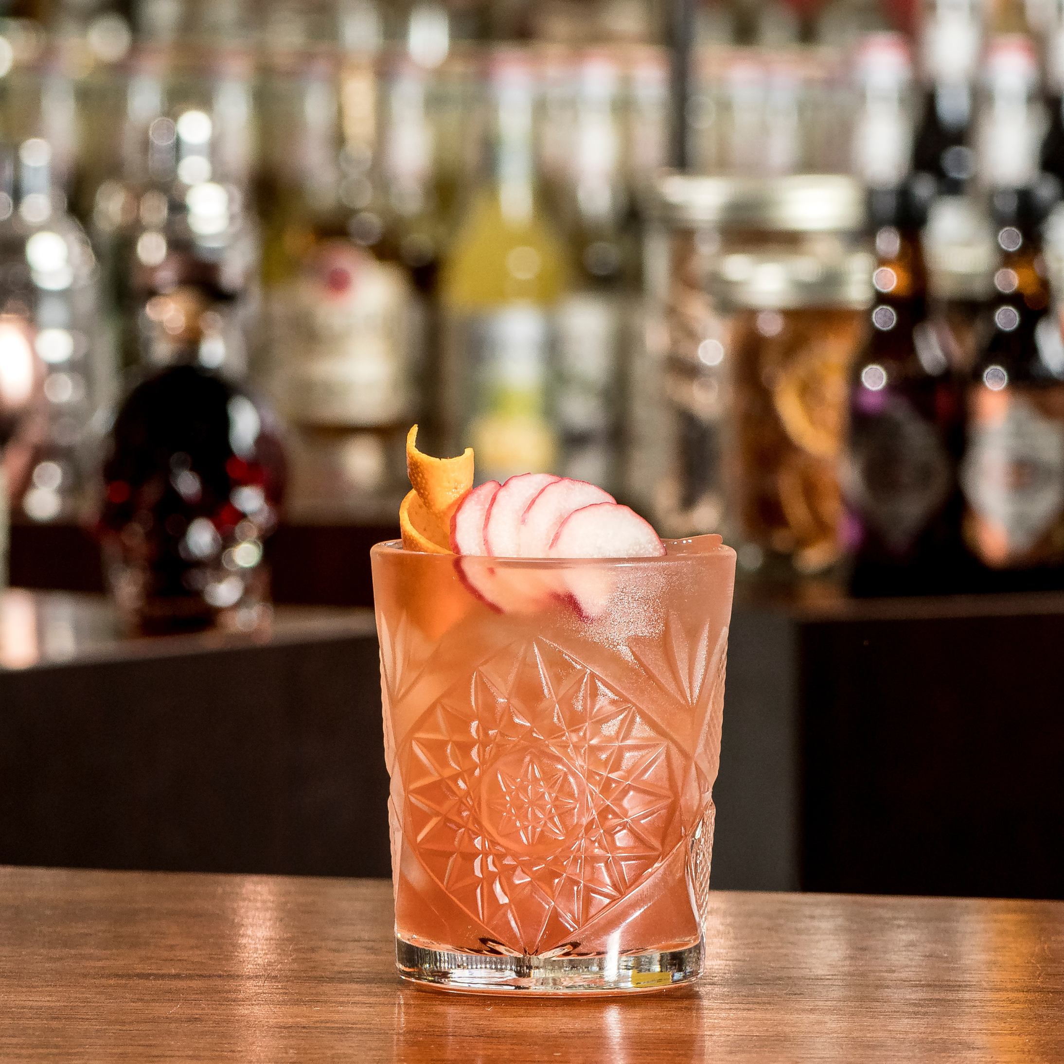 Rhubarb Old Fashioned