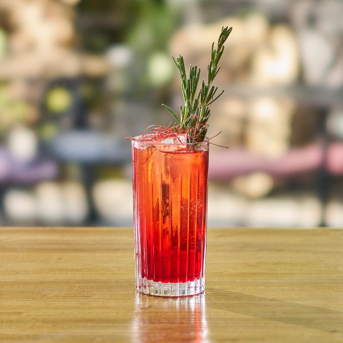 Rosemary Strawberry Cooler